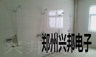 感應卡考勤、水控、售飯系統在武漢新世紀制冷工業有限公司安裝現場